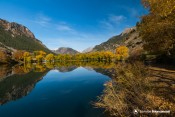 lac roche rame vue ecrins roseaux
