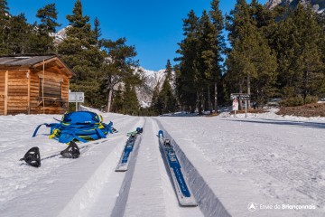 Itinéraire ski Nordique - Le Col de l'Echelle