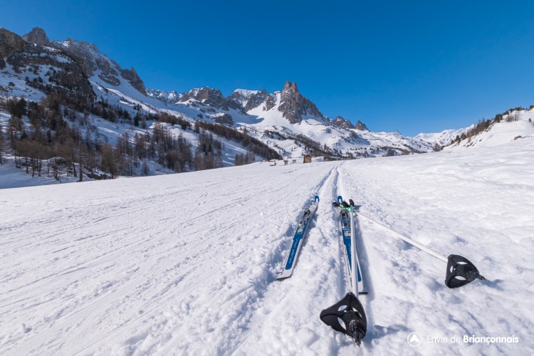 Itinéraire ski Nordique - Haute Clarée Laval
