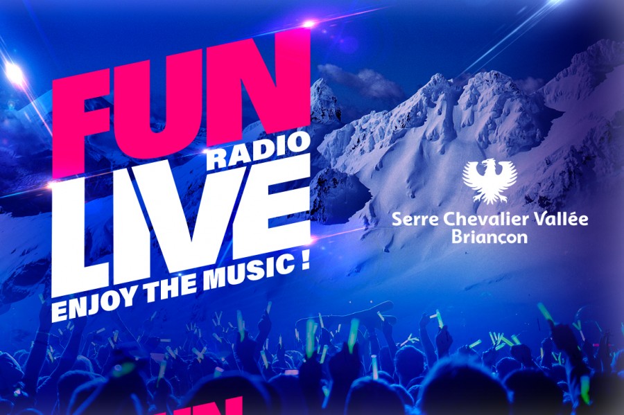 Concert Fun Radio Live Serre Chevalier 2024 Envie de Briançonnais