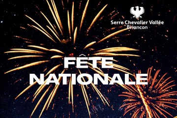 Fête Nationale Serre Chevalier 2025 Saint Chaffrey - Feu d'artifice