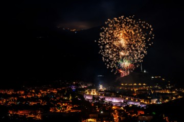 Fête Nationale Briançon 2025 - Feu d'artifice