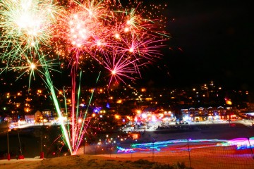 Feu d'Artifice 31 décembre Montgenèvre 2023