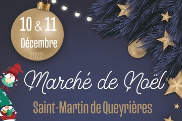 Marché de Noël Saint Martin de Queyrières 2022