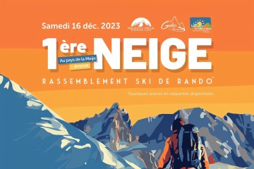 Première neige Pays de la Meije 2023