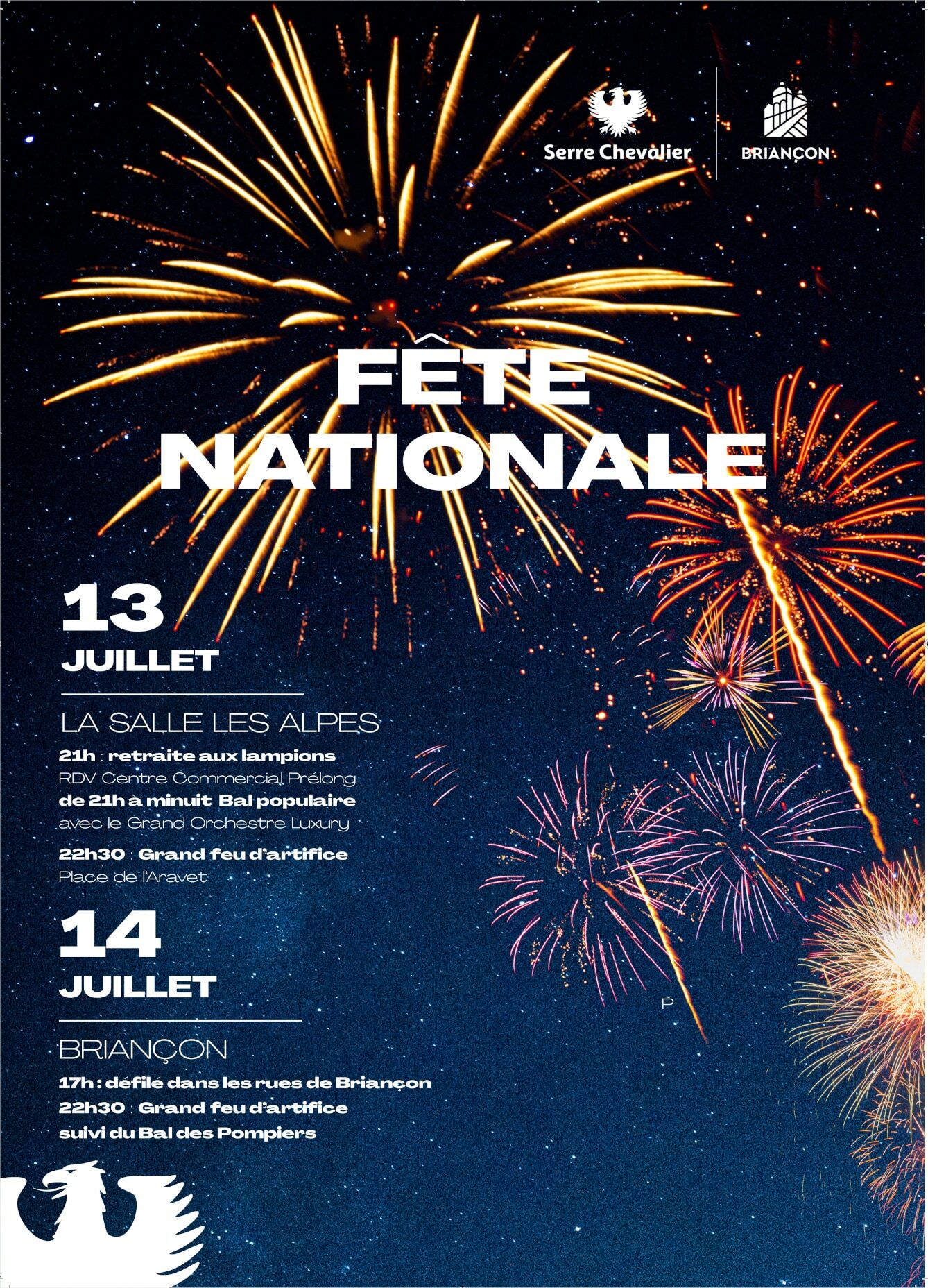 Fête Nationale La Salle les Alpes 2026 - Feu d'artifice