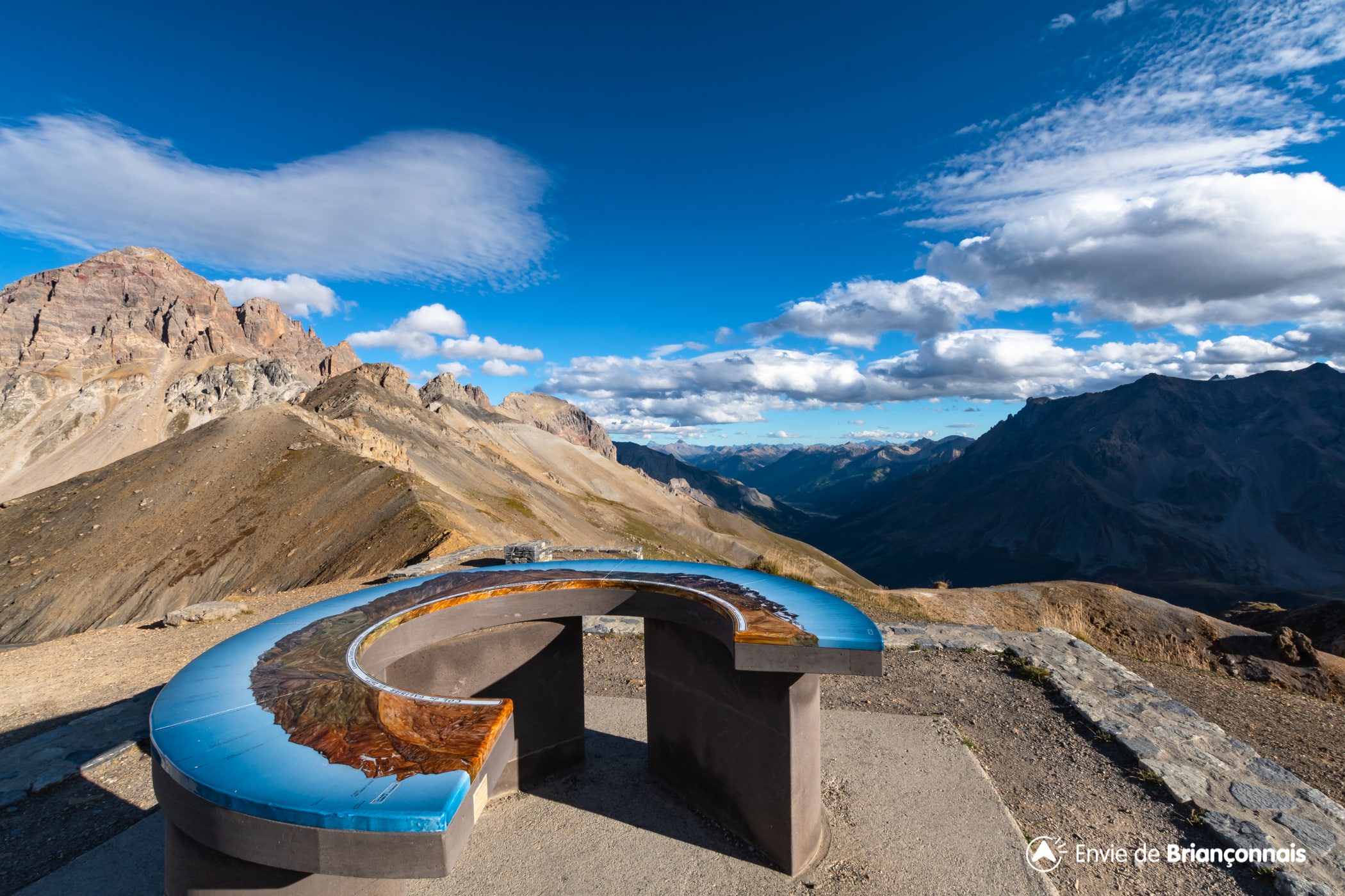 Table d’orientation / Panoramique du Galibier