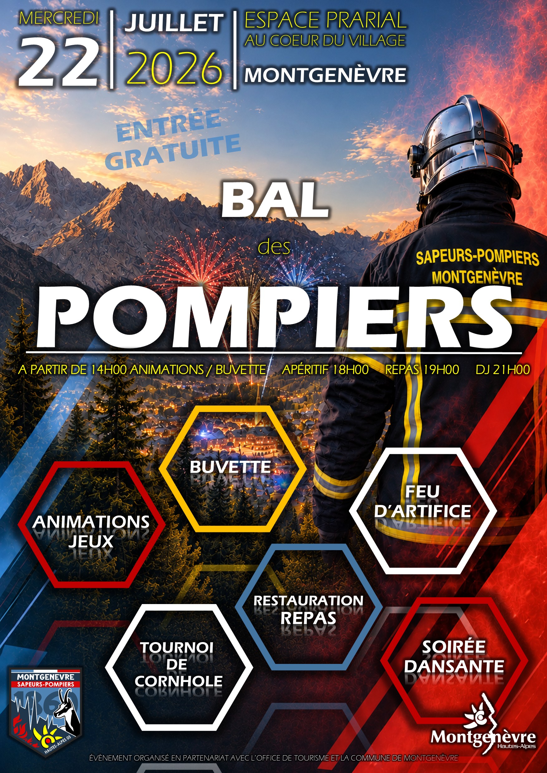 Bal des Pompiers Montgenèvre 2026
